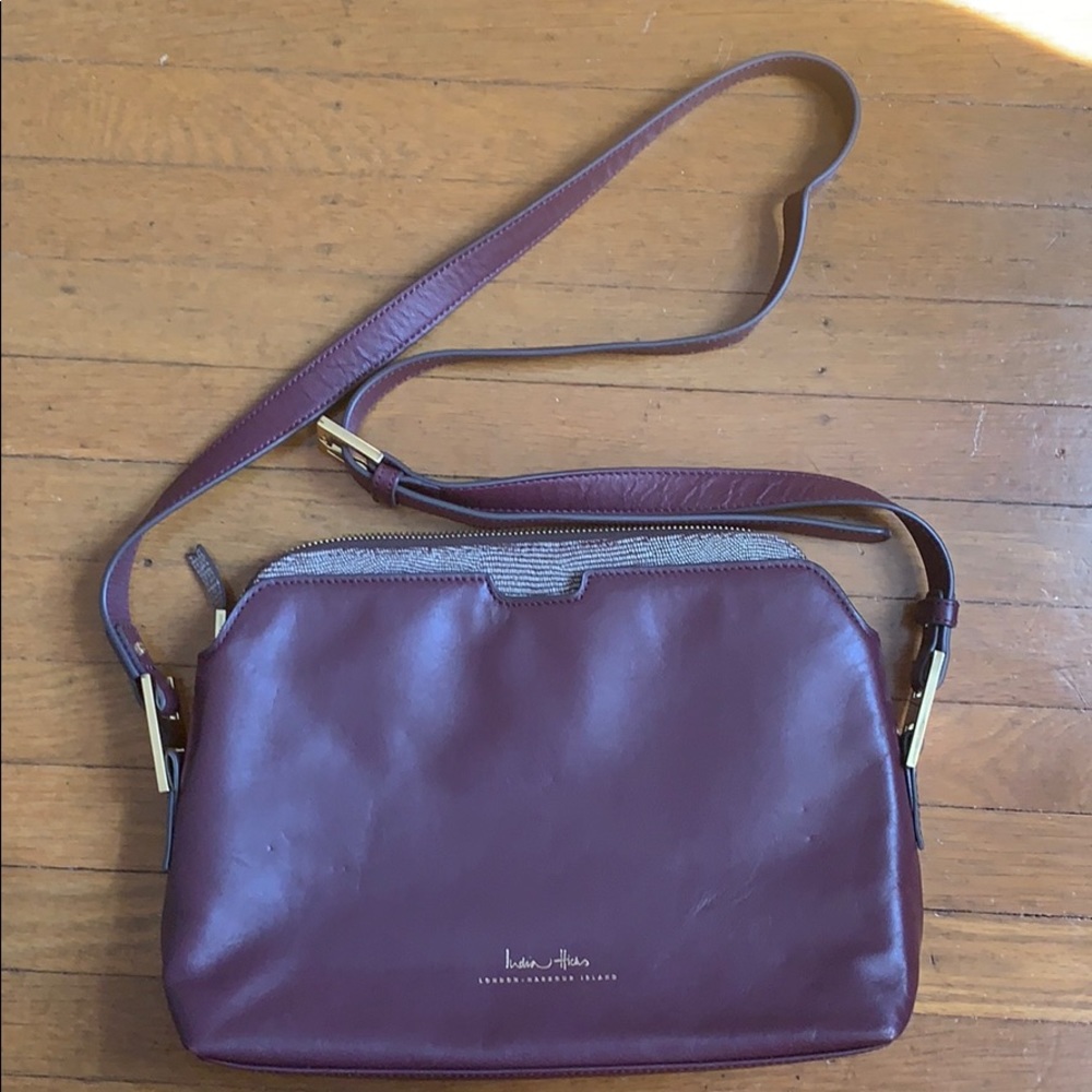 India Hicks purse with clutch inside